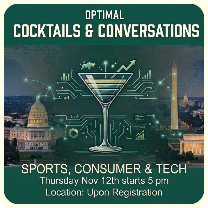 Cover Image for Optimal Cocktails & Conversations - Sports Ecosystem, Consumer & Technology