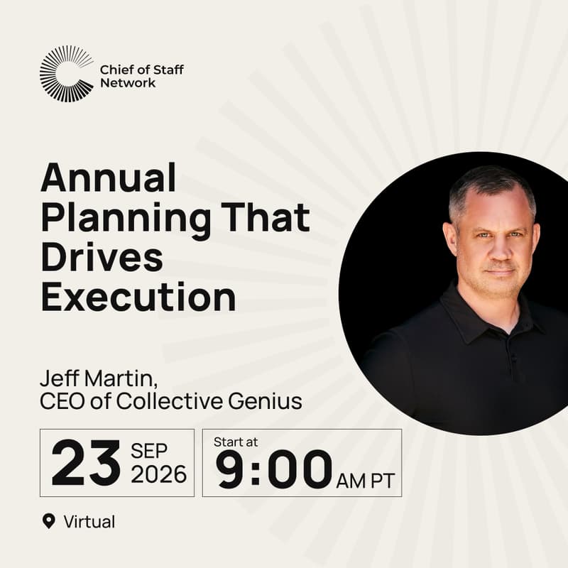 Cover Image for Annual Planning That Drives Execution