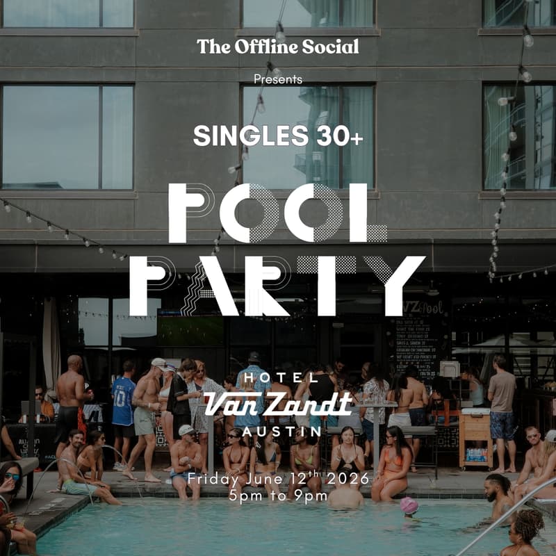 Cover Image for Singles 30+ Pool Party