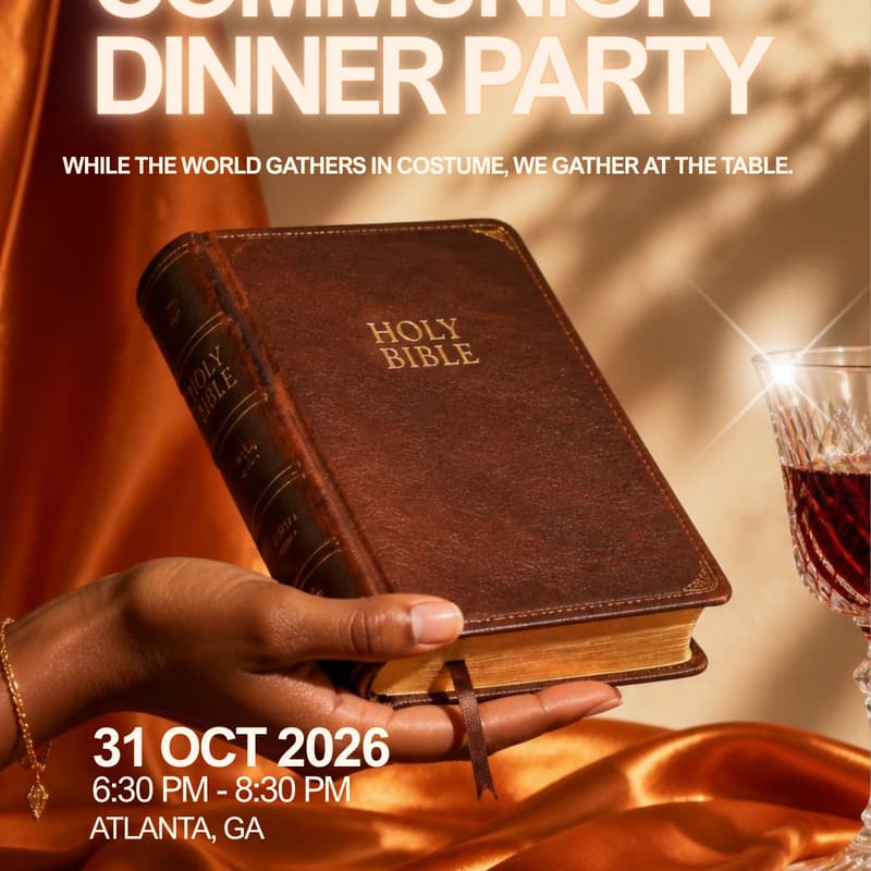 Cover Image for Woman Meets Word: Communion Dinner