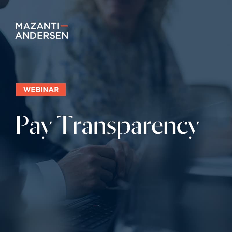 Cover Image for Webinar: Pay Transparency