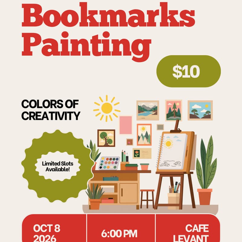 Cover Image for Bookmarks Painting 📚🎨
