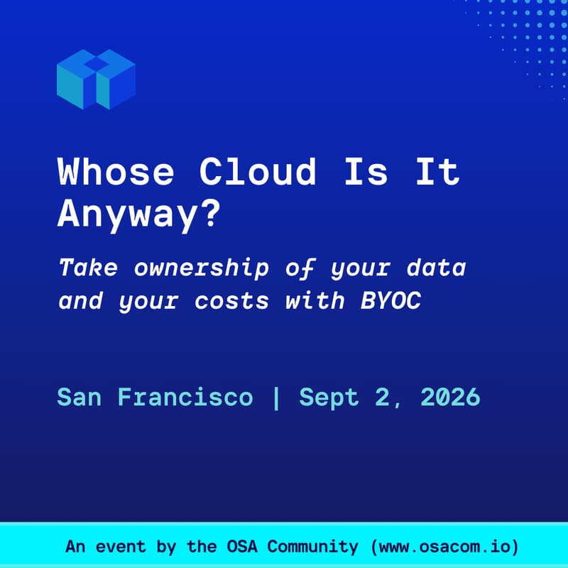 Cover Image for Whose Cloud Is It Anyway? Take ownership of your data and your costs with BYOC