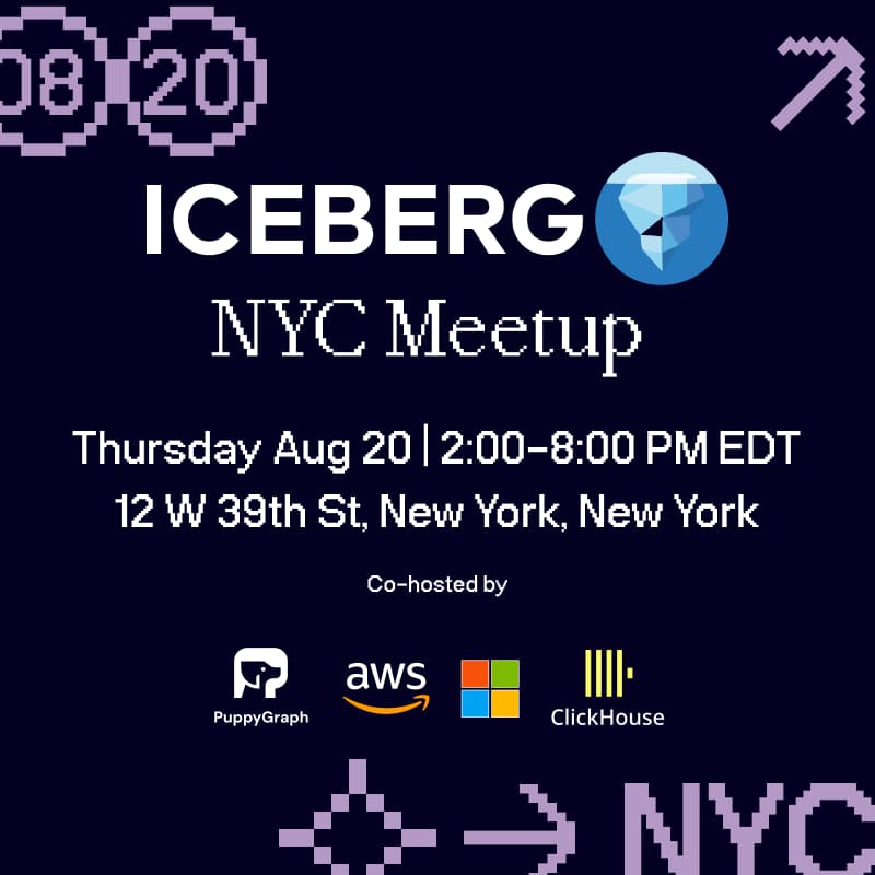 Cover Image for NYC Apache Iceberg™ Community Meetup