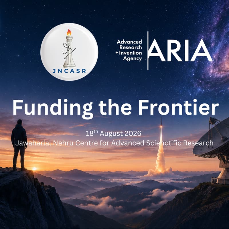 Cover Image for Funding the Frontier - JNCASR x ARIA