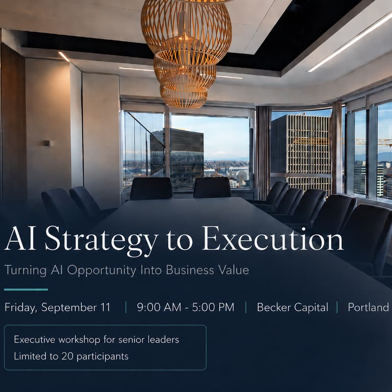 Cover Image for AI Strategy to Execution