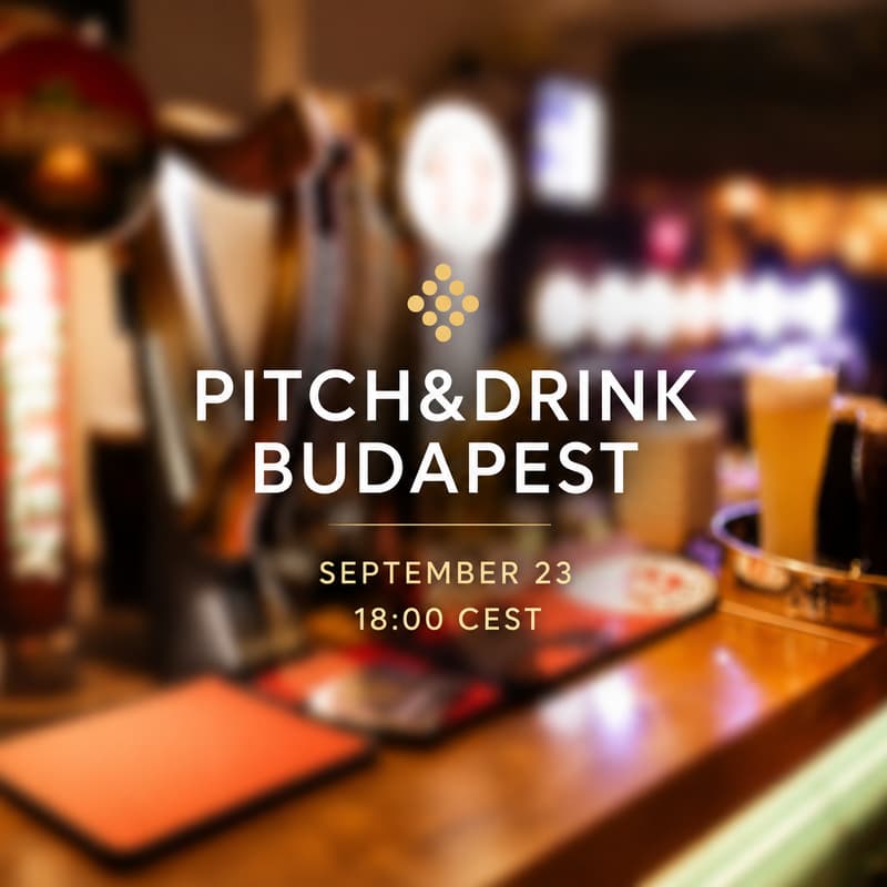 Cover Image for Pitch&Drink Budapest