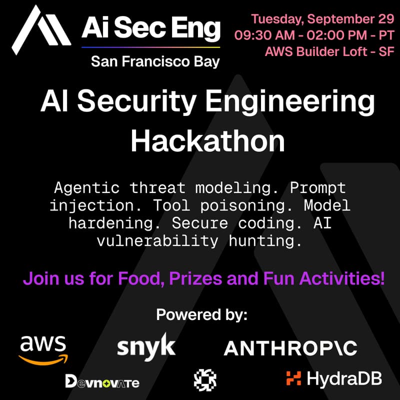 Cover Image for AI Security Engineering Hackathon