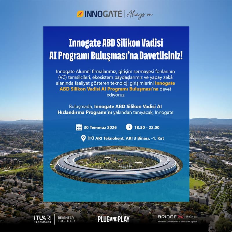 Cover Image for Innogate ABD Silikon Vadisi AI Programı Buluşması