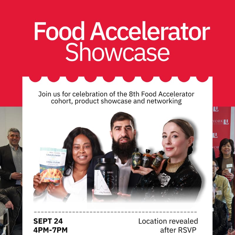 Cover Image for Food Accelerator Showcase & Celebration