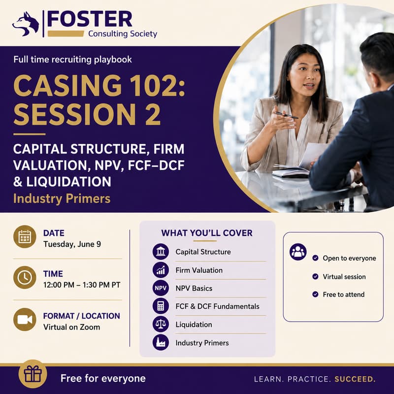 Cover Image for Casing 102: Session 2, Finance & Industry Primers