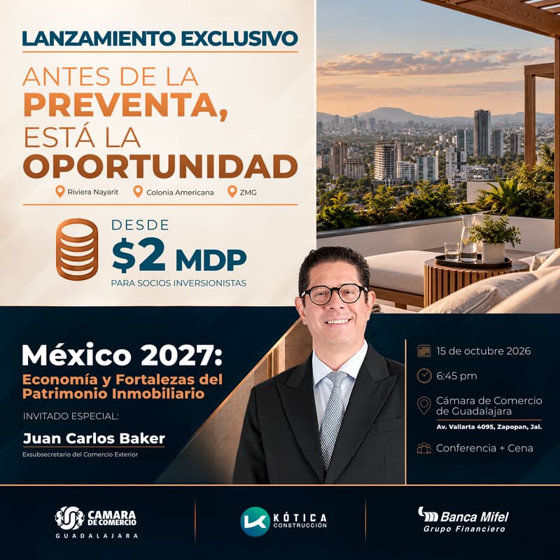 Cover Image for México 2027: Economía y Fortalezas del Patrimonio Inmobiliario