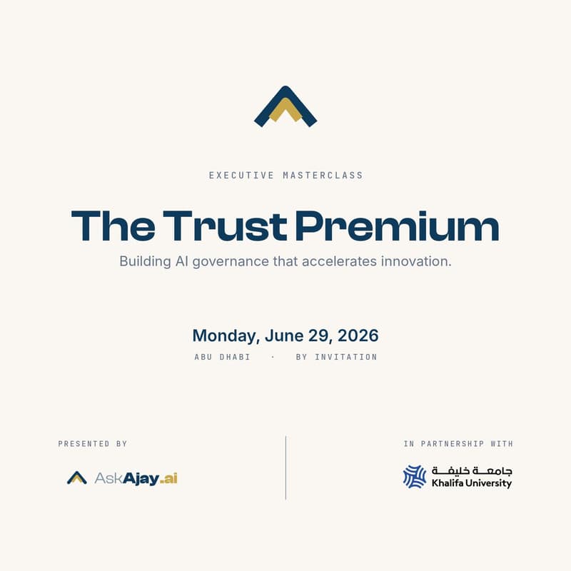 Cover Image for The Trust Premium — Practitioner Masterclass