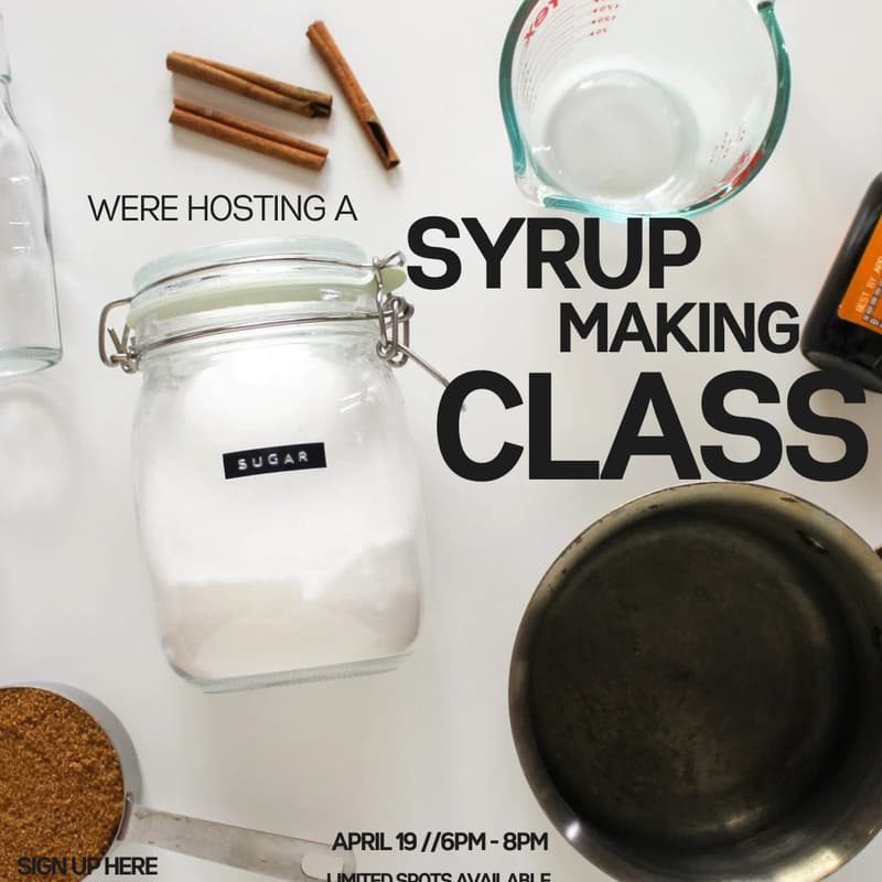 Cover Image for Syrup Making Class Melrose