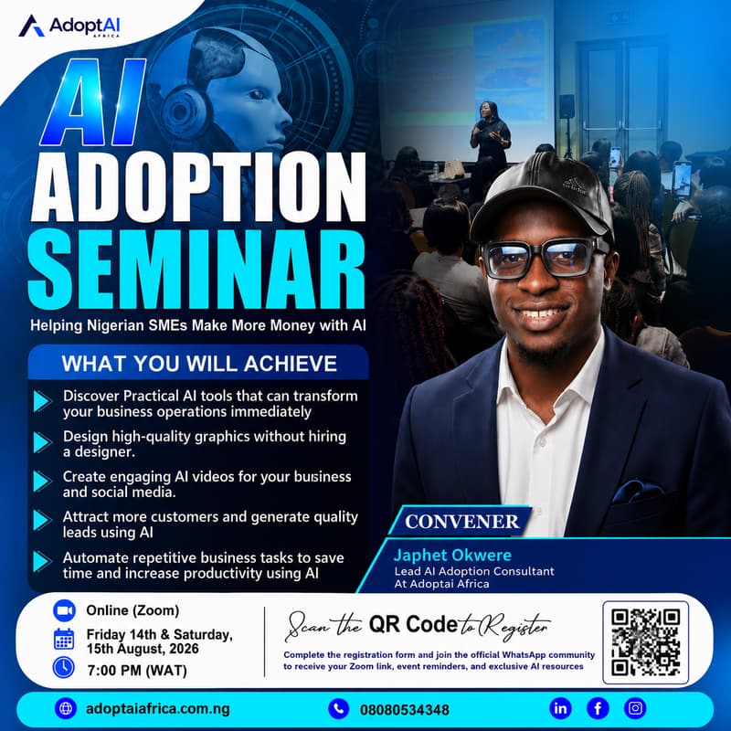Cover Image for AI Adoption Seminar for Nigerian SMEs