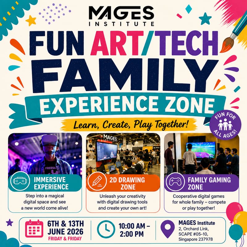 Cover Image for Fun ART/TECH Family Experience Zone
