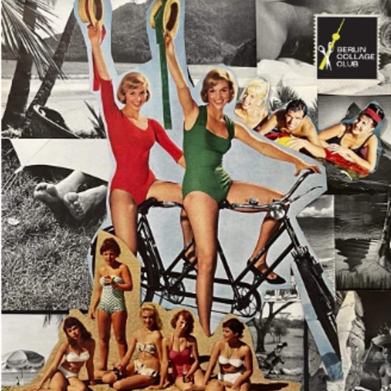 Cover Image for Berlin Collage Club: Summer Wanderlust Collage Workshop (28€ Cover)