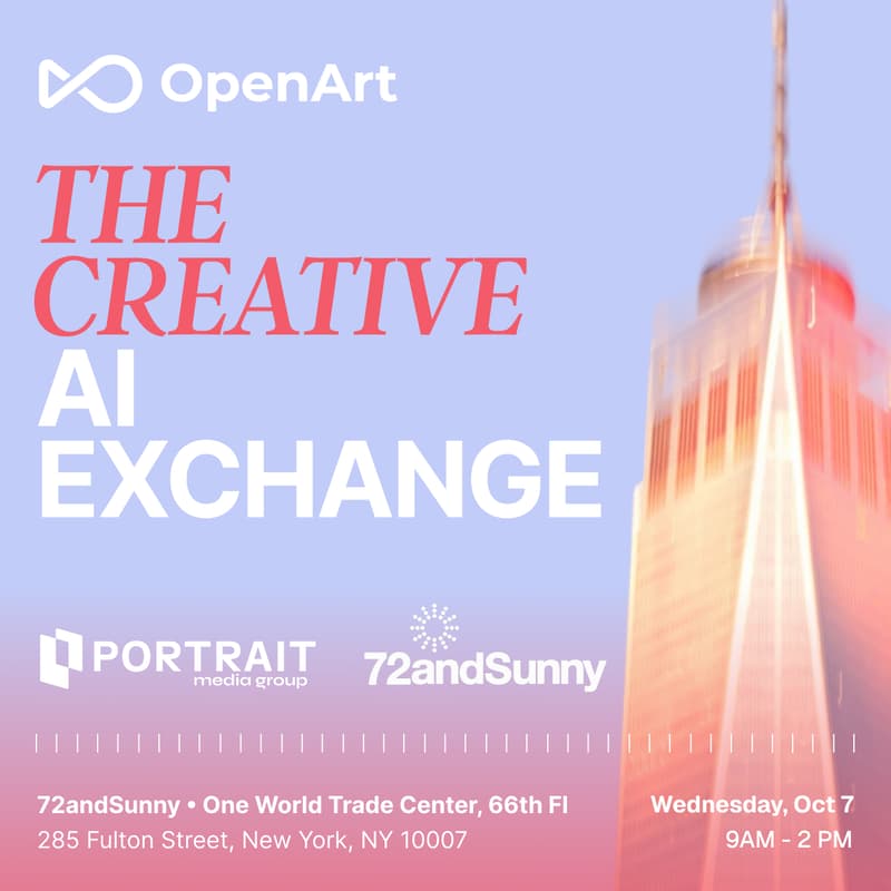 Cover Image for OpenArt Presents: The Creative AI Exchange