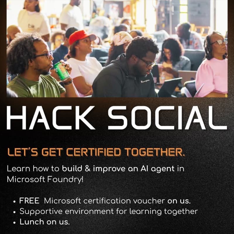 Cover Image for BiT x Microsoft: Hack Social Pt. II -- Let's Get Certified!