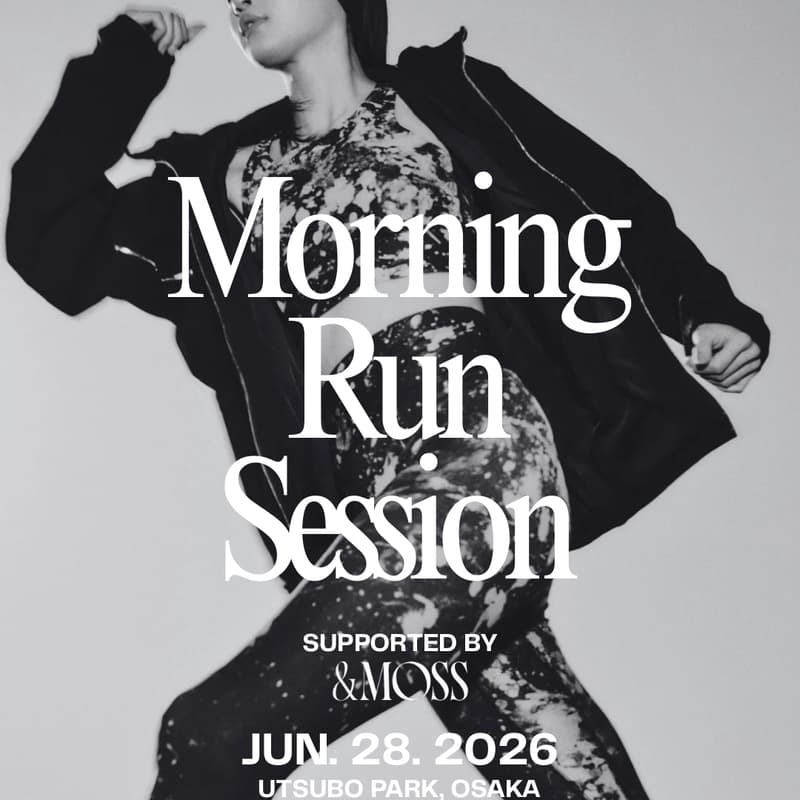Cover Image for Morning Run Session 【&MOSS ✖︎ SAKE RUN CLUB】
