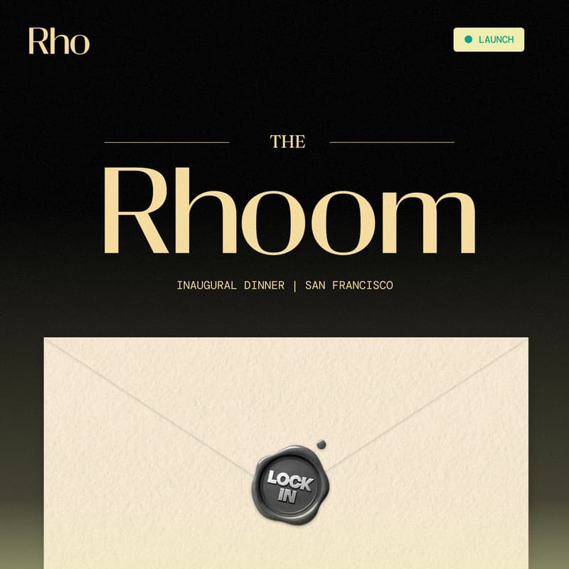 Cover Image for Rhoom | SF Inaugural Dinner
