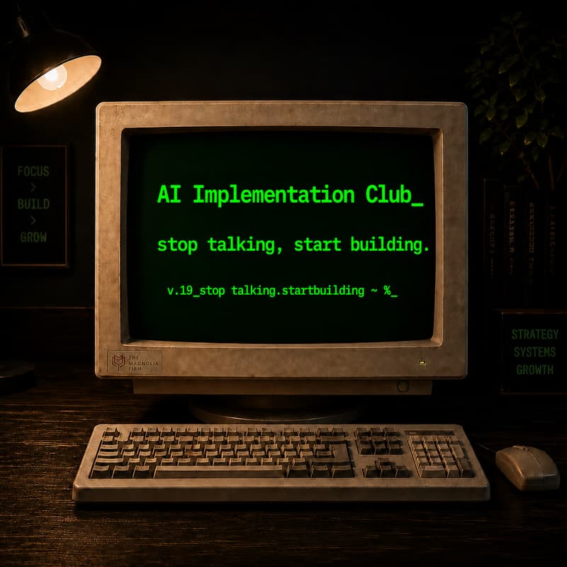 Cover Image for The Ai Implementation Club