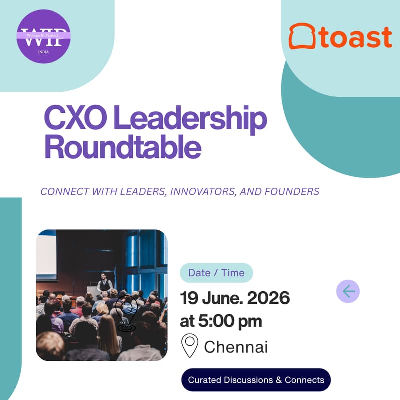 Cover Image for CXO Leadership Roundtable: Chennai
