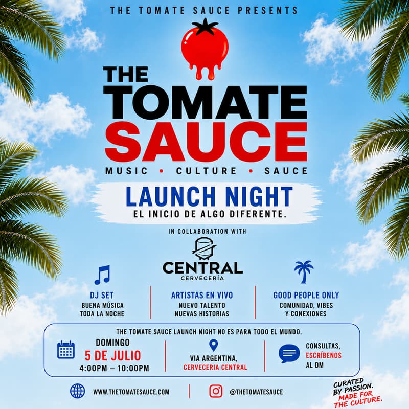 Cover Image for LAUNCH NIGHT by The Tomate Sauce