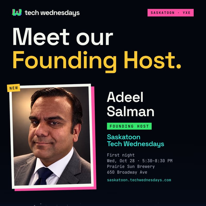 Cover Image for Saskatoon Tech Wednesdays: First Night