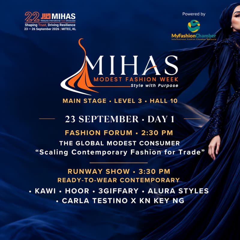Cover Image for MIHAS Modest Fashion Week 2026 | Day 1