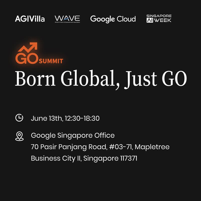 Cover Image for GO SUMMIT Singapore: Born Global, Just GO