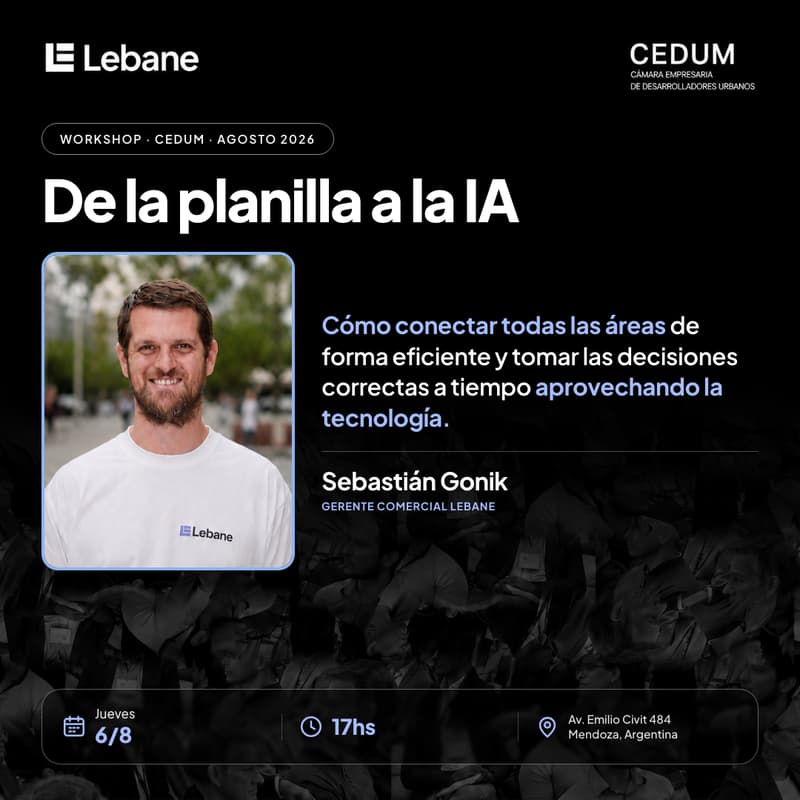 Cover Image for De la planilla a la IA · Workshop Lebane + CEDUM