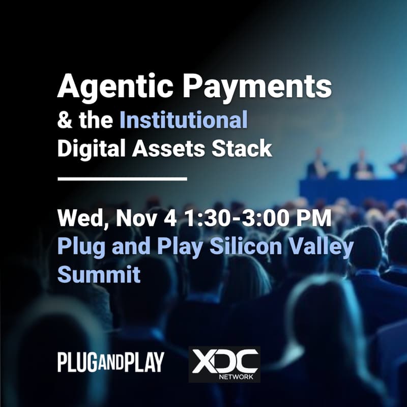 Cover Image for Agentic Payments Startup Pitches & Institutional Digital Assets Panel | Plug and Play's Crypto & Digital Assets Expo @ Silicon Valley Summit