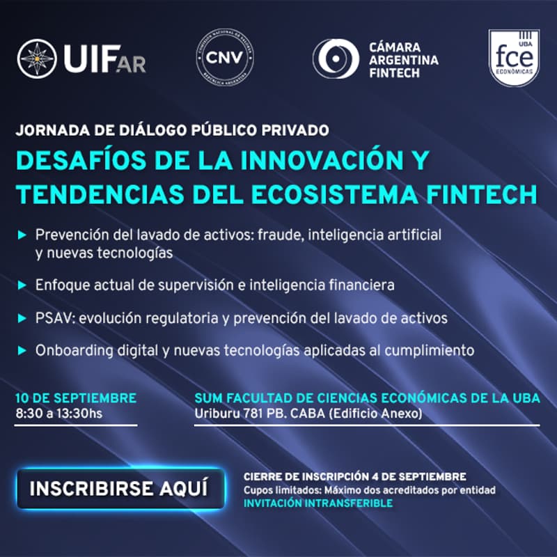 Cover Image for Jornada de diálogo público privado: desafíos de la innovación y tendencias del ecosistema fintech.