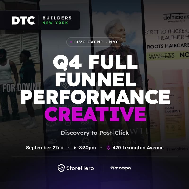 Cover Image for Q4 Full Funnel Performance Creative: Discovery to Post-Click