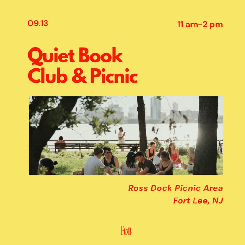 Cover Image for Quiet Book Club & Picnic 🧺