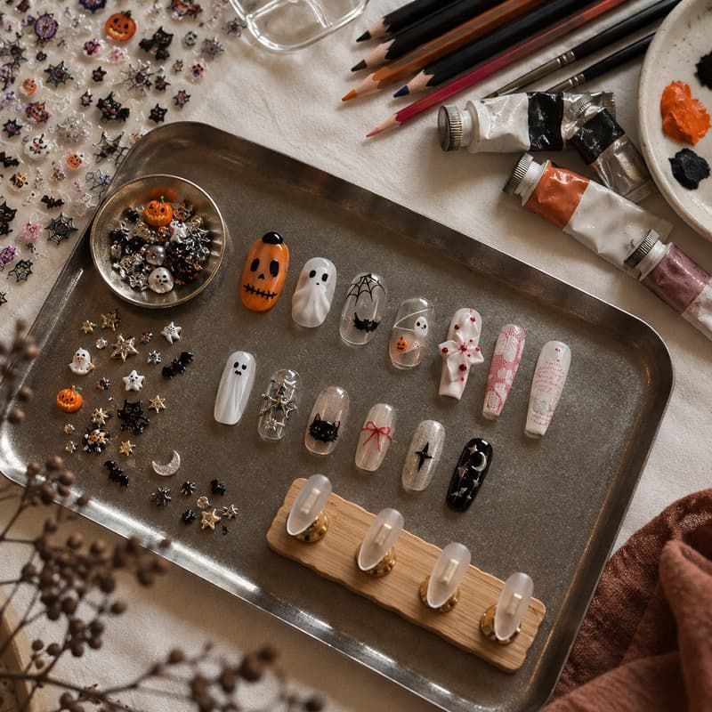Cover Image for 🎃 Halloween Nail Art DIY Workshop