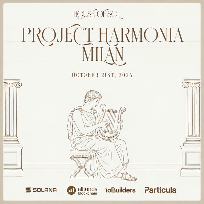 Cover Image for Project Harmonia Milan: Allfunds x Solana