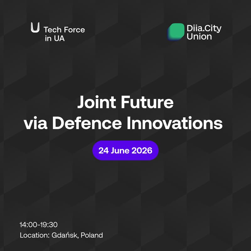 Cover Image for Joint Future via Defence Programs. URC Side Event by TFUA x Diia.City Union
