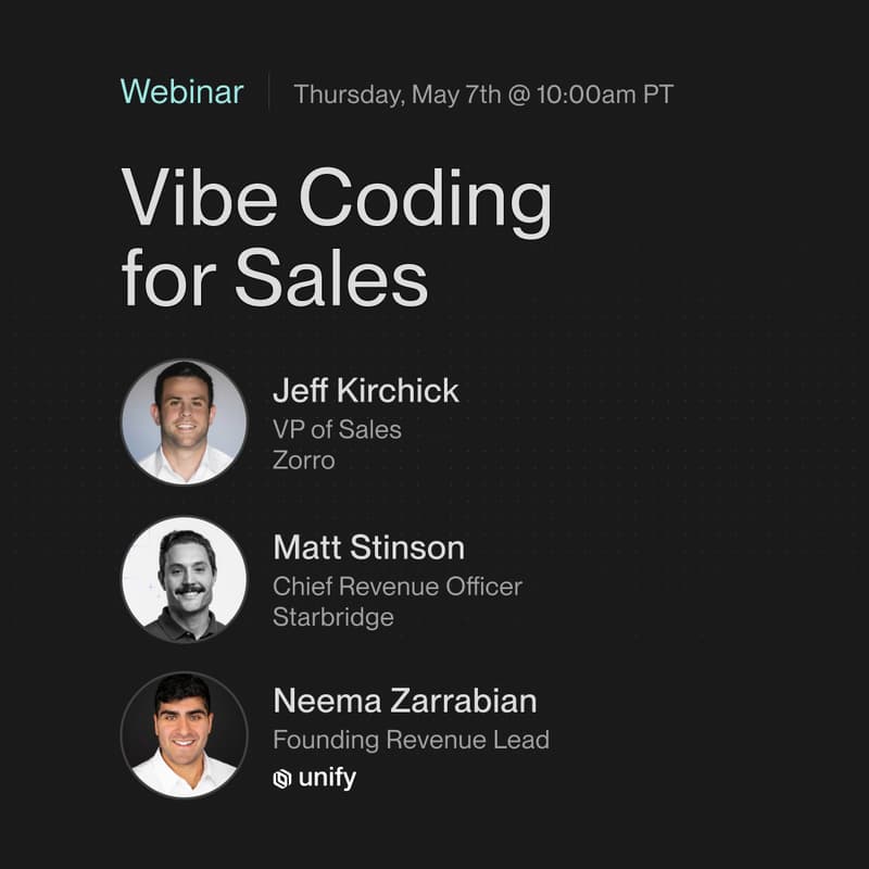 Cover Image for Vibe Coding for Sales: Turn Your Playbooks into Systems