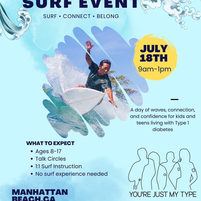Cover Image for Type 1 Youth Surf Event