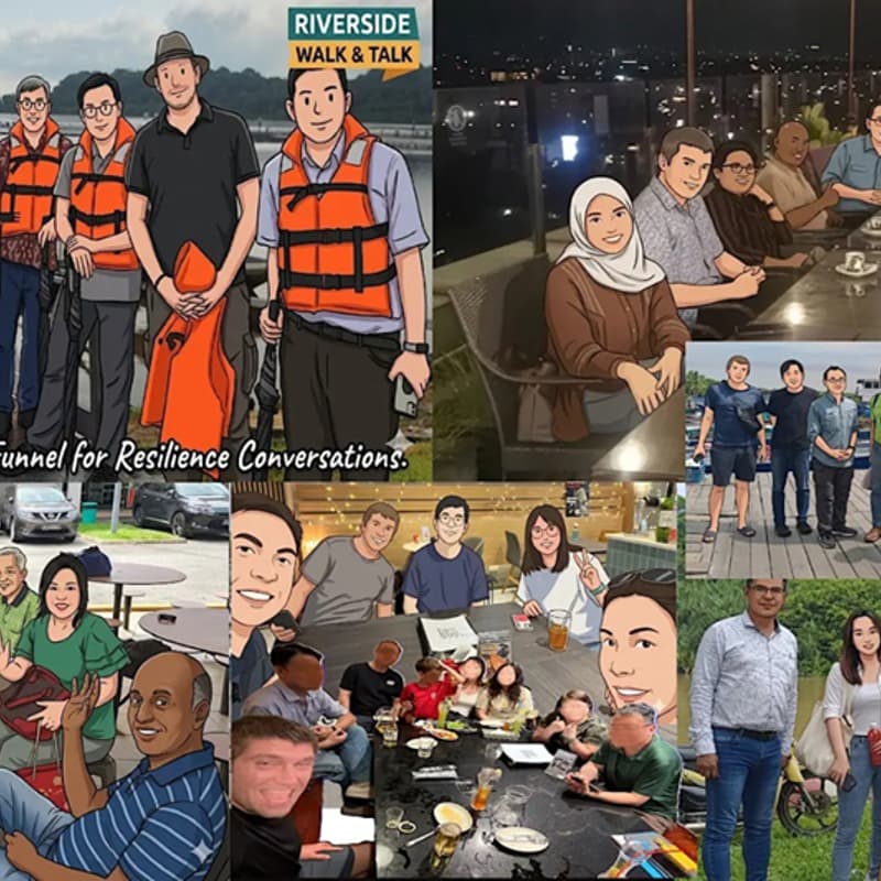 Cover Image for Riverwalk - moving meet-up (walk-the-talk & dine)