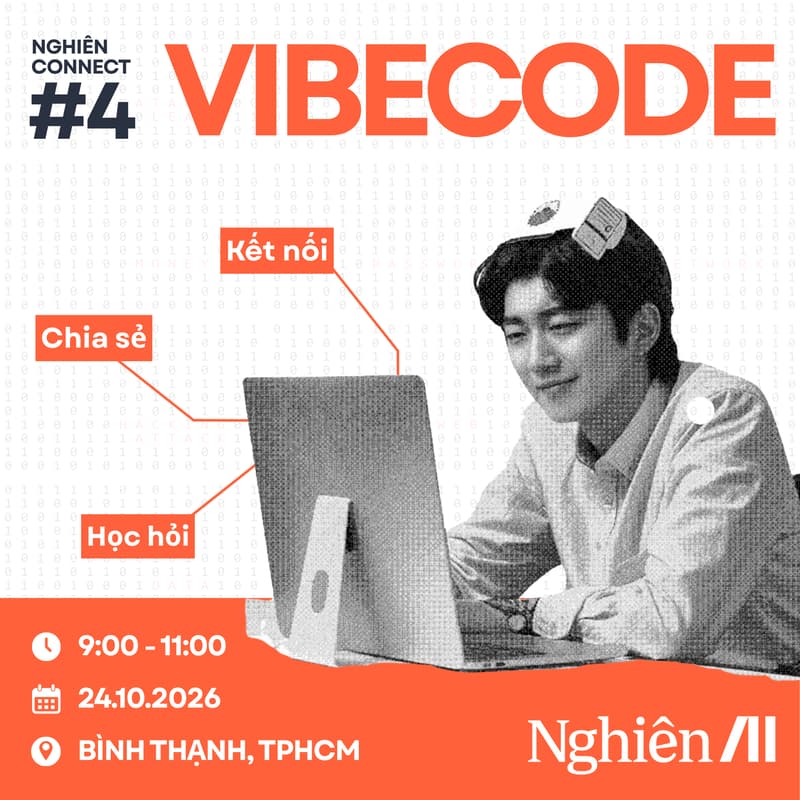 Cover Image for Nghiên Connect #4: Vibecode không chỉ để <code>!