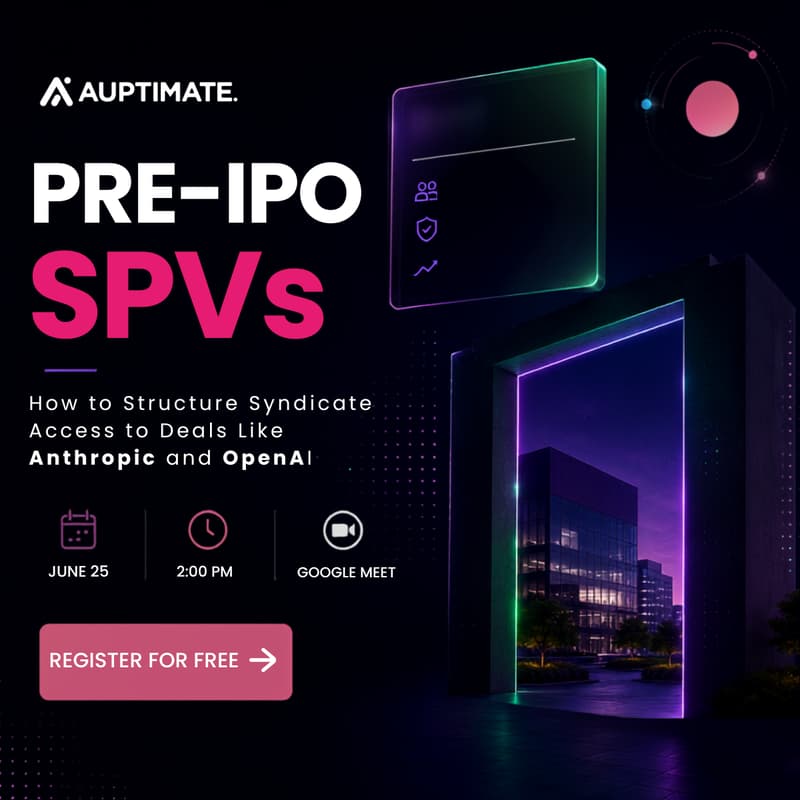 Cover Image for Pre-IPO SPVs: How to Structure Syndicate Access to Deals Like Anthropic and OpenAI