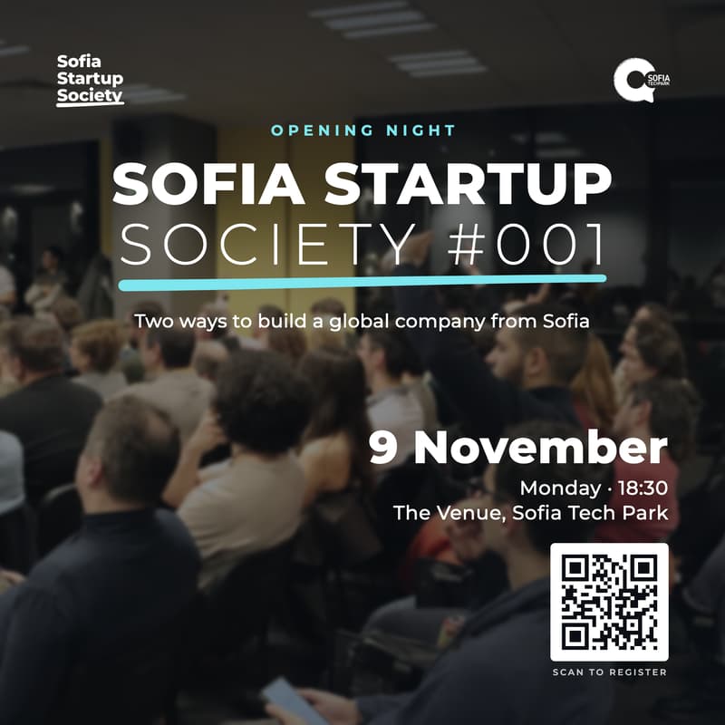 Cover Image for Sofia Startup Society #001