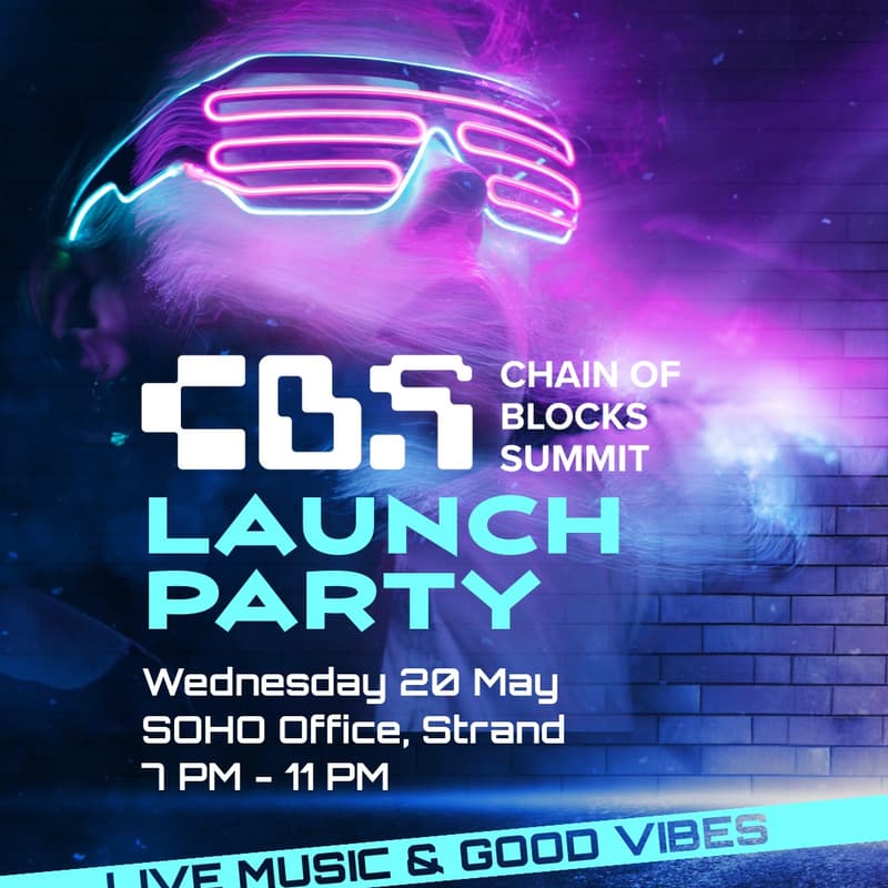 Cover Image for Chain of Blocks Summit 2026 – Launch Party!