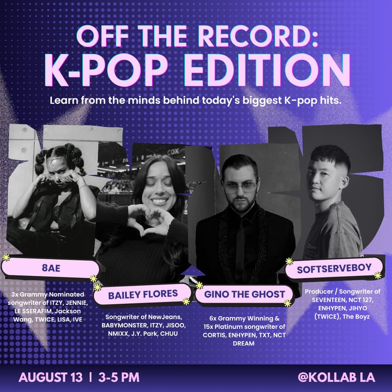 Cover Image for OFF THE RECORD: K-Pop Edition Panel