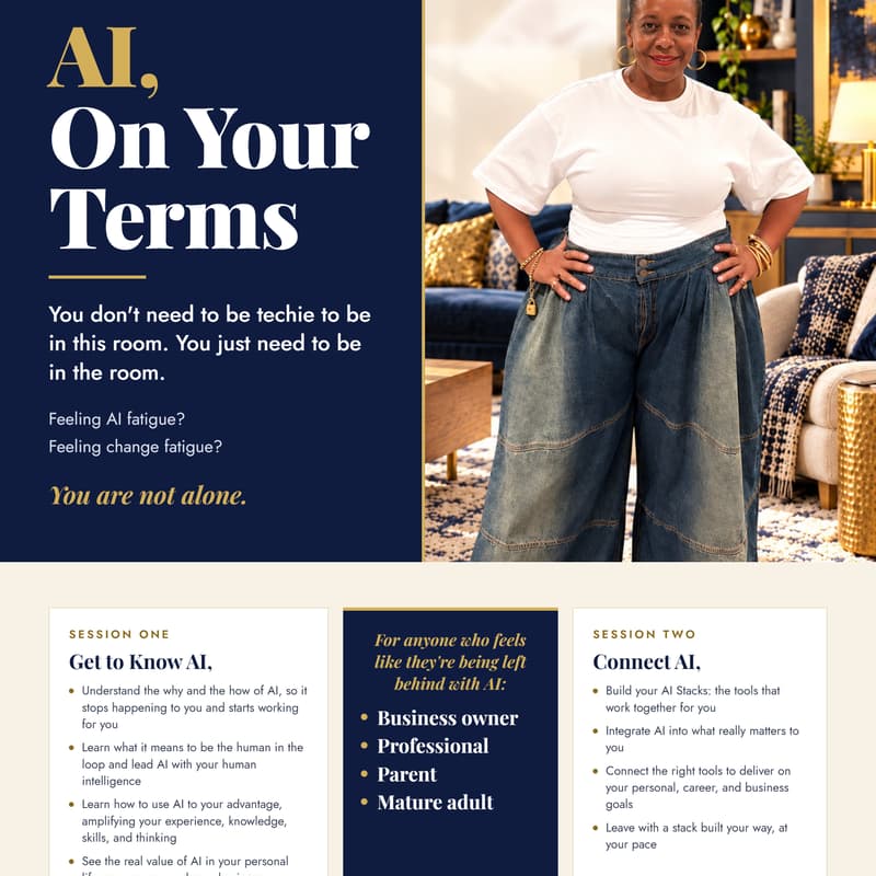 Cover Image for AI, On Your Terms (Session 2)