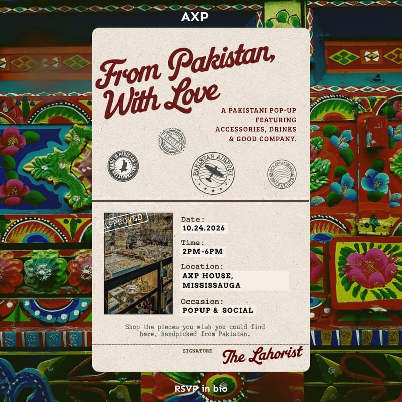 Cover Image for From Pakistan, With Love- Pakistani Pop Up