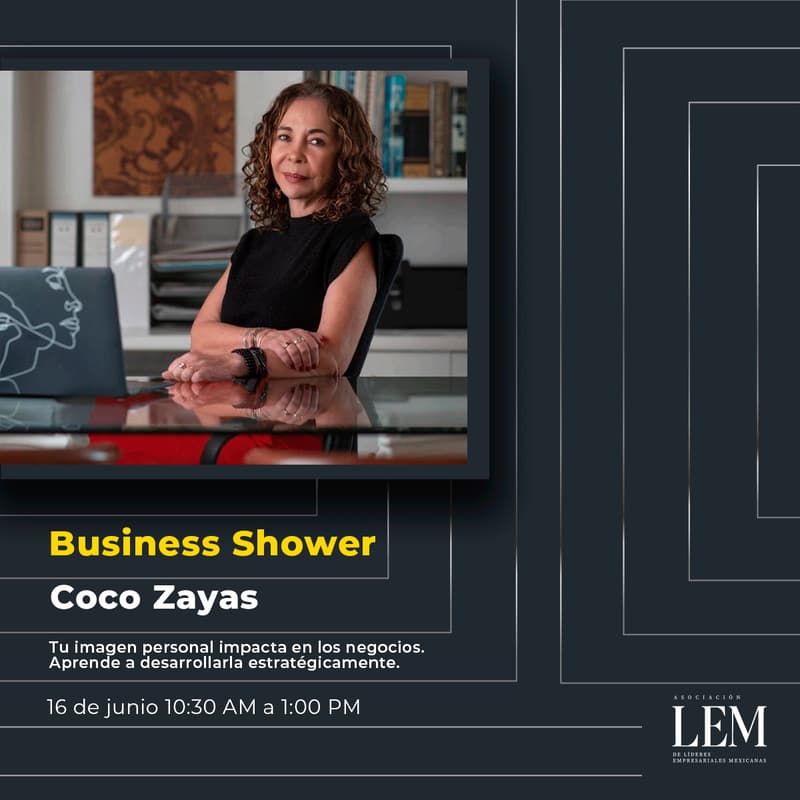 Cover Image for Business Shower con Coco Zayas: El Poder de Vestirte para Liderar